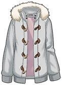 Mid-Length Fur Duffle Coat