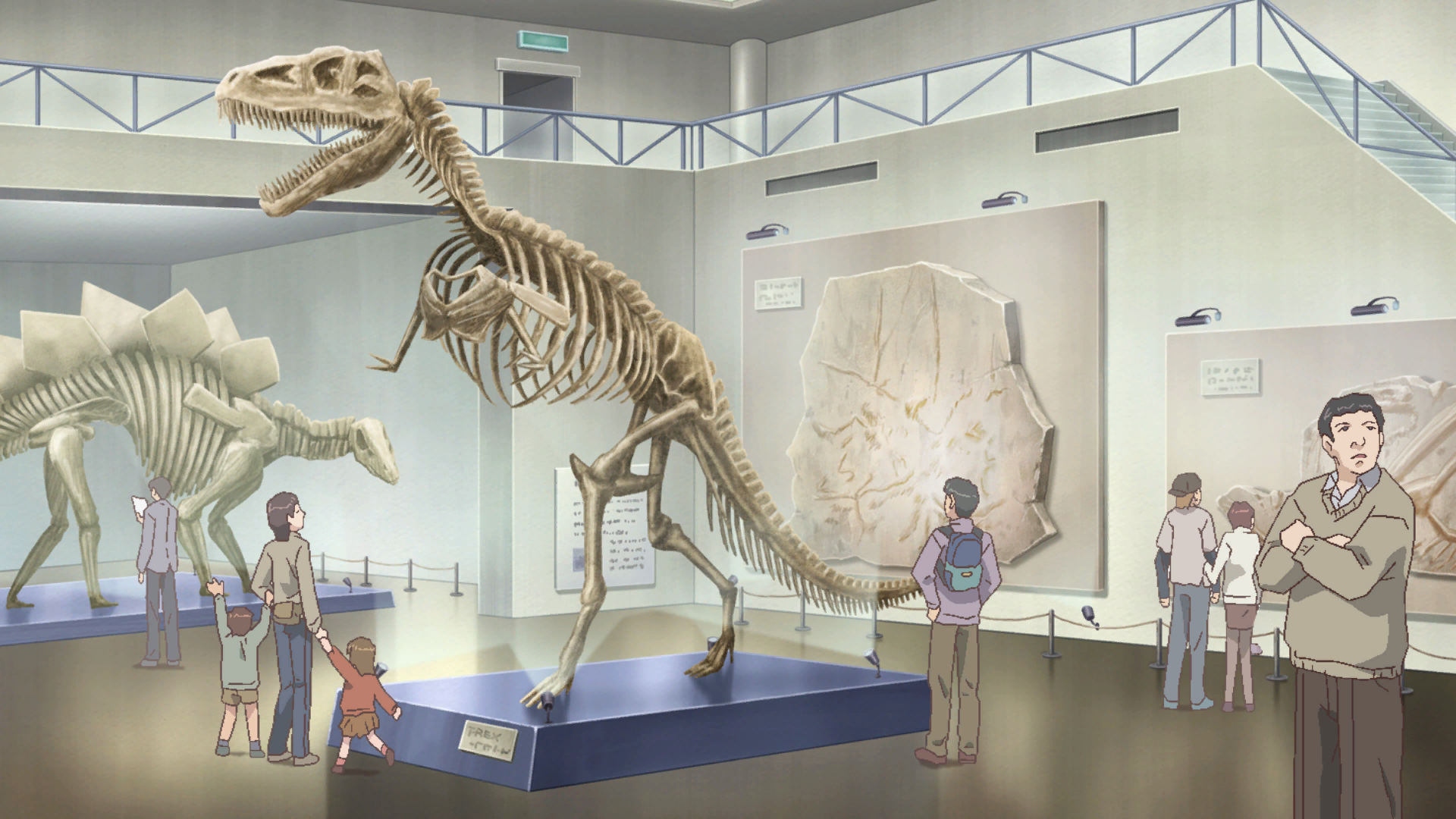 Museum exhibit for Museum (Dinosaur Exhibition)